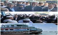   بازدید وزیر  محترم همراه با رئیس سازمان جهادکشاورزی استان سیستان وبلوچستان  از  بندر صیادی کنارک - مهرماه 1404